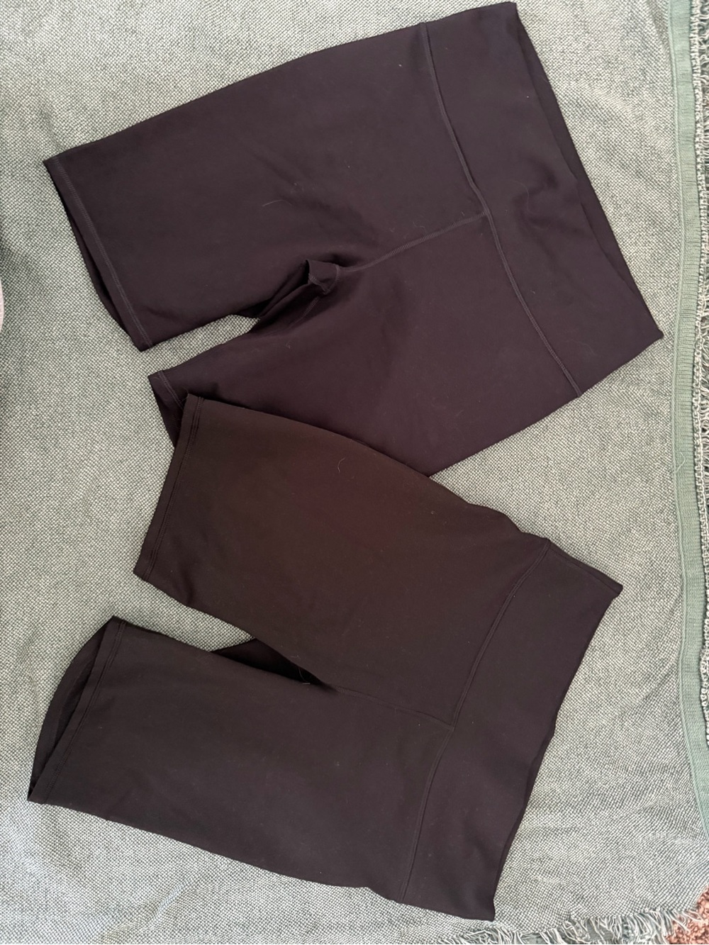 High Waist Black Workout Biker Shorts Bundle